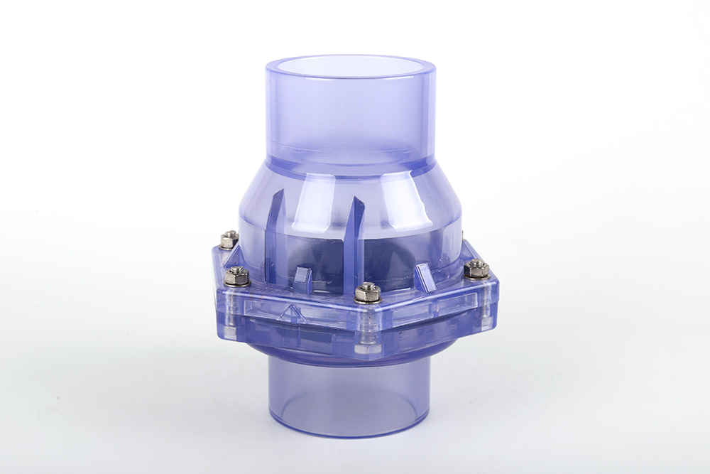 湛河透明翻板式止回阀